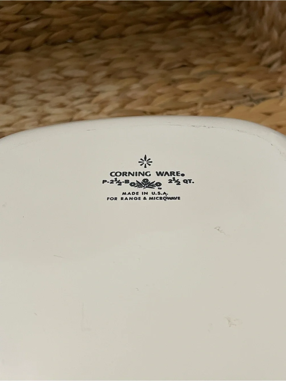 Corningware please see